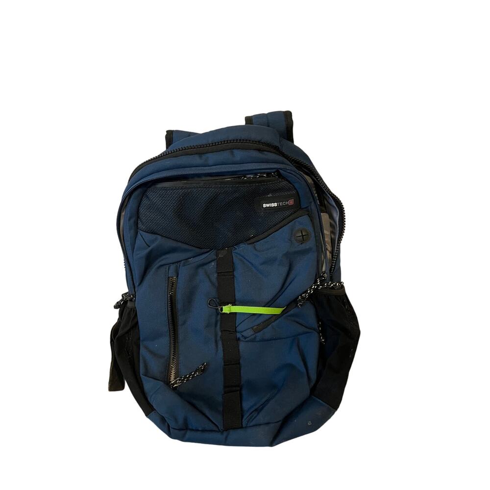 Swiss Tech Blue Padded Computer Backpack